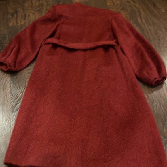 Vintage Dark Red Coat- New York Made is USA - Picture 9 of 11